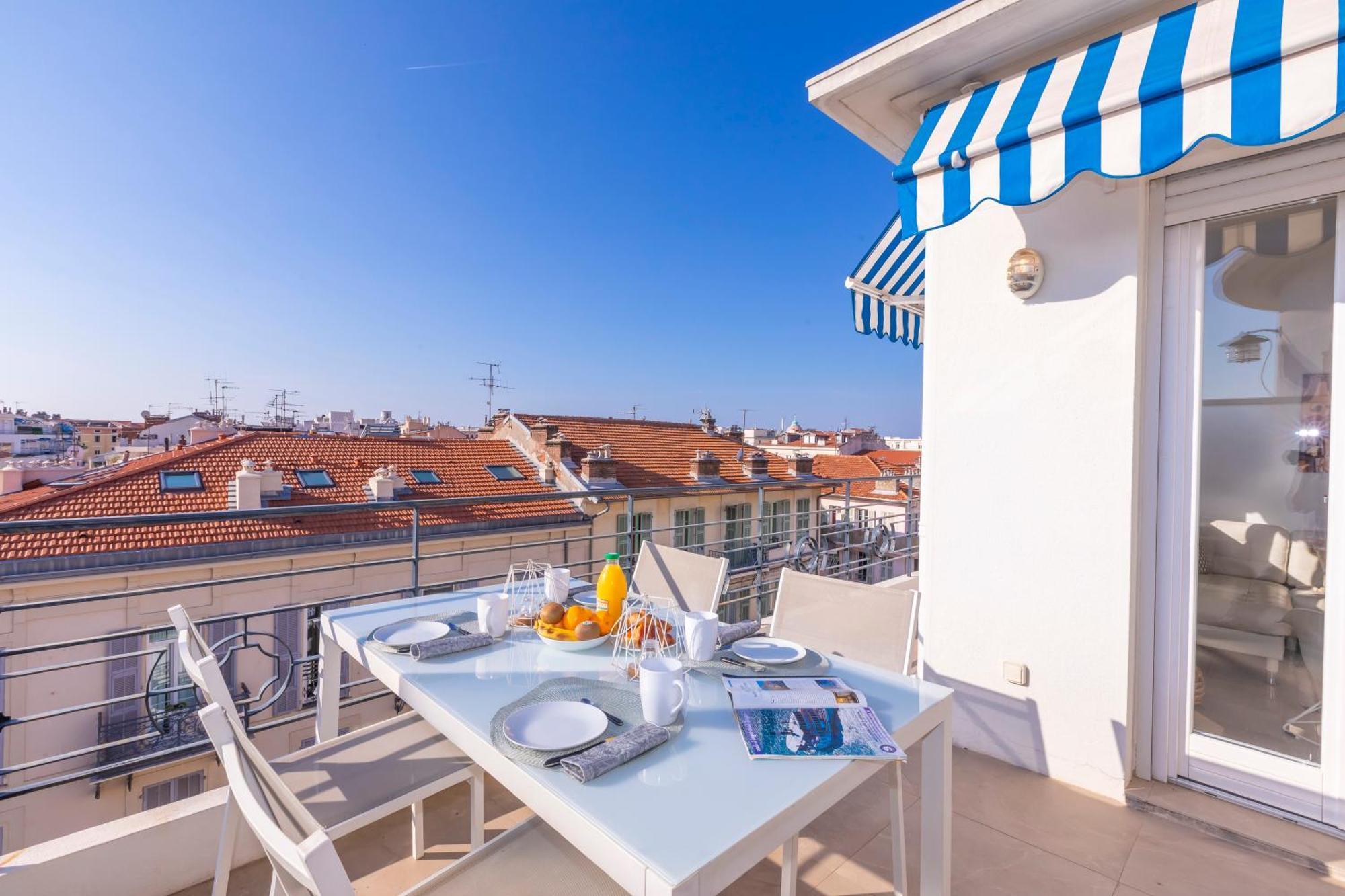 Rooftop At Palais De La Buffa - Happy Rentals Nice Eksteriør billede