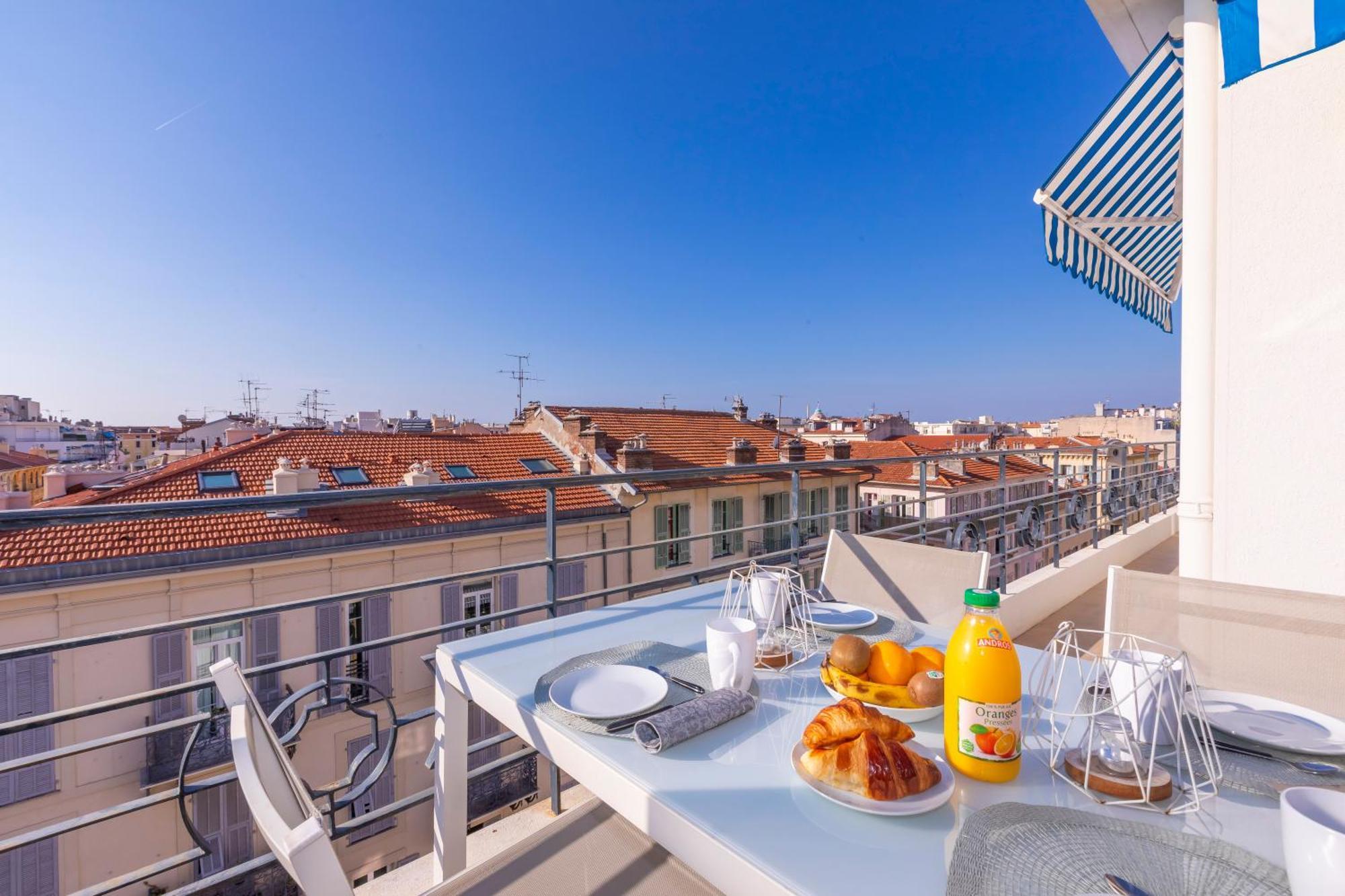 Rooftop At Palais De La Buffa - Happy Rentals Nice Eksteriør billede